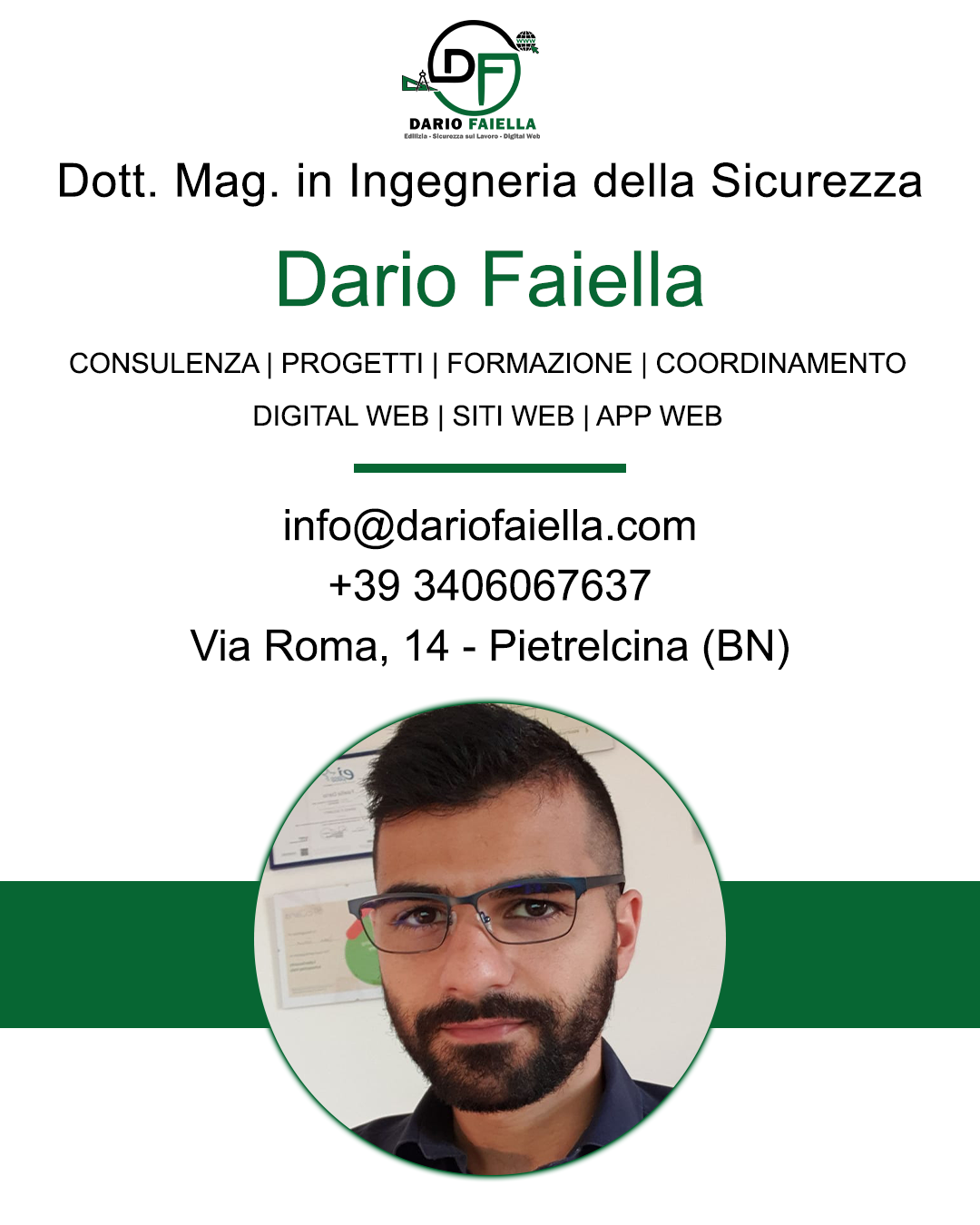 Biglietto Dario Faiella